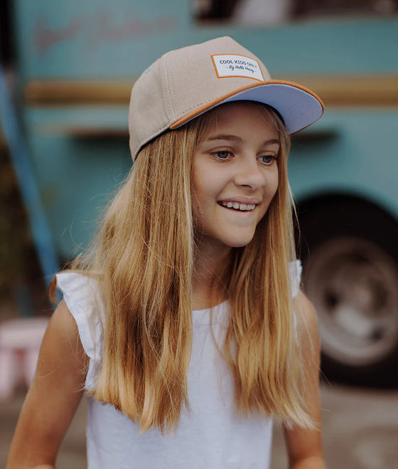 Casquette enfant et papa - Mini Latte - Hello Hossy