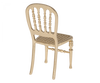 Chaise dorée miniature pour souris - Maileg