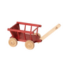 Chariot en bois rouge pour souris - Maileg