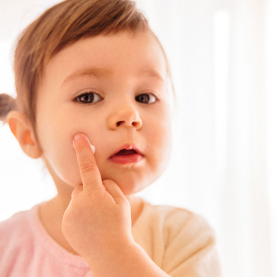 Crème hydratante visage et corps pour bébé - Poupon