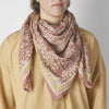 Grand foulard Absynthe Rasperry - Bonheur du Jour