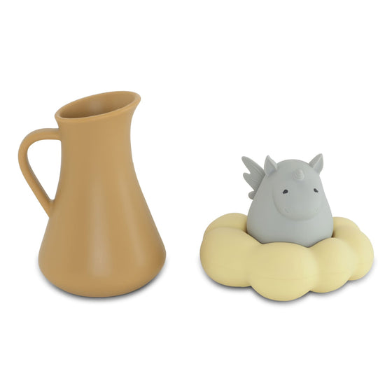 Lot de jouets avec tasses - Licorne Almond - Konges Sløjd