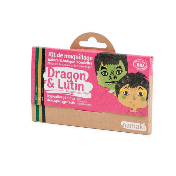 Kit de maquillage 3 couleurs - Dragon & Lutin - Namaki