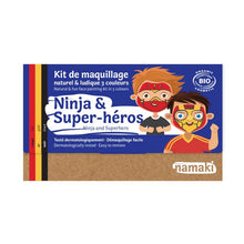  Kit de maquillage 3 couleurs - Ninja & Super-Héros - Namaki