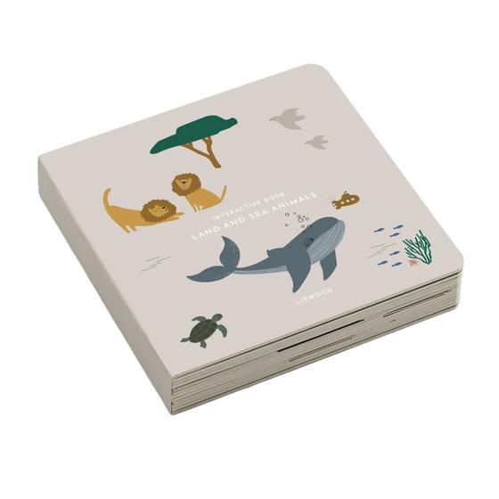 Livre cartonné interactif Maitland - Sea creature / All Together - Liewood