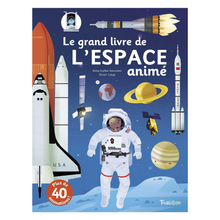  Livre "Le grand livre animé de l'espace" - Tourbillon