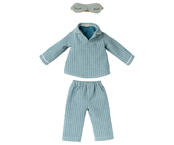 Maxi souris garçon en pyjama - Maileg
