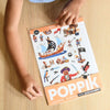 Mini poster à sticker - 1 poster + 29 stickers (3-8 ans) - Pirates - Poppik