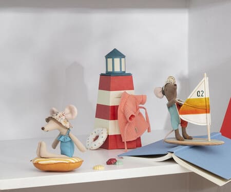 Peignoir Corail miniature pour souris - Maileg
