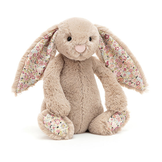 Peluche lapin Bashful oreilles liberties - Small - 18 cm - Beige - Jellycat