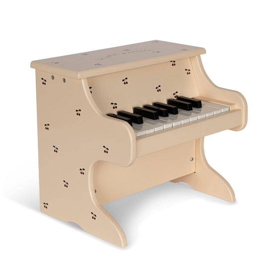 Petit piano en bois pour enfant - Cerises - Konges Slojd
