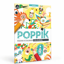  Poster géant à colorier (5 ans et +) - Carnaval - Poppik