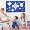 Poster à sticker - 1000 stickers (6-12 ans) - Constellation - Poppik