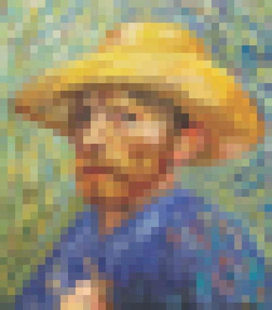 Poster à sticker - 1900 stickers (Dès 10 ans) - Vincent Van Gogh - Poppik