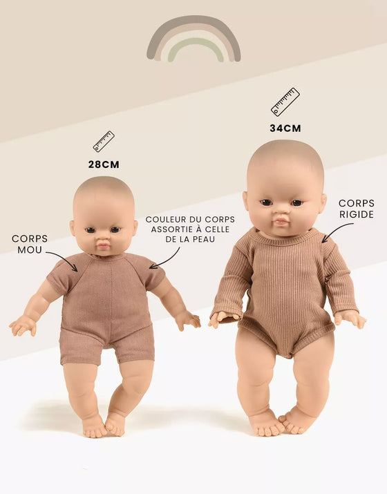 Poupée de la Collection Babies - Léo - Minikane