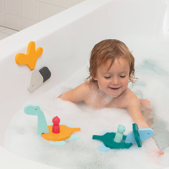 Puzzle de bain - Le monde des dino - Quut