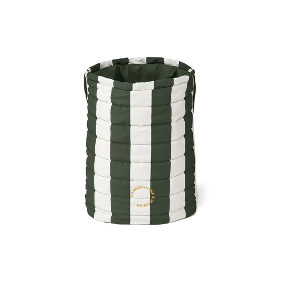 Sac de sport Samar - Rayures Hunter Green & Sandy - Liewood