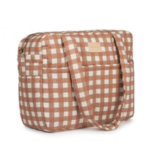  Sac à langer Hyde Park - Vichy Terracotta - Nobodinoz