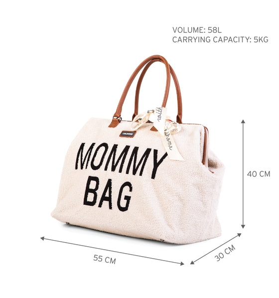 Sac Mommy Bag teddy écru - Child Home