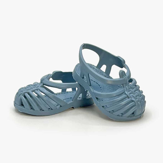 Sandales de plage Sun pour Poupée Gordis - Bleu denim - Minikane