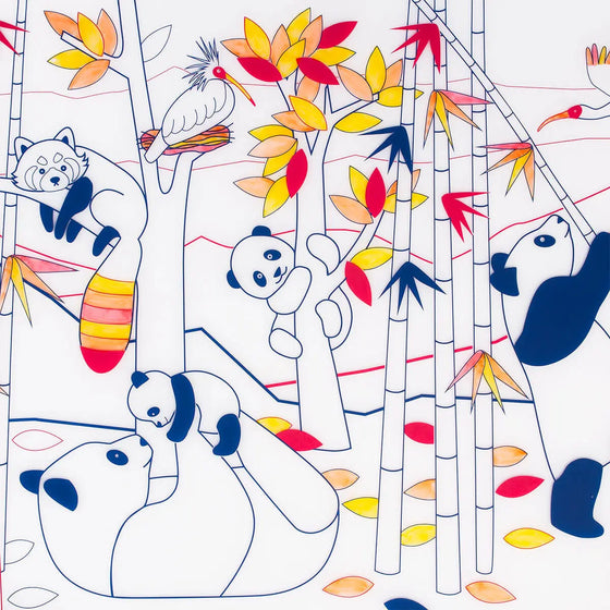 Set à colorier en silicone - Panda - Super Petit