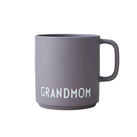 Tasse avec anse - Grandmom / Love - Design Letters