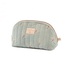  Trousse de toilette Holiday - White Gatsby Antique Green - Nobodinoz